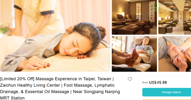 Taiwan Massage : Zaichun Healthy Living Center in Taipei – Affordable Prices & Booking Tips!